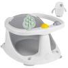Baby Bath Seat for Babies 6 Months & Up - Bathtub Seats for Babies Sitting Up with Rinse Cup, Non-Slip, Comfortable, Infant Bath Essentials Gray view 1