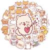 50Pcs Cute Dog Stickers for Kids, Dog Gifts for Girls Boys Teens Adutls, Kawaii Waterproof Sticker for Water Bottle Scrapbook Laptop view 3