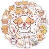 50Pcs Cute Dog Stickers for Kids, Dog Gifts for Girls Boys Teens Adutls, Kawaii Waterproof Sticker for Water Bottle Scrapbook Laptop view 4