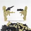 Domoni Minifigs Weapon Pack 110Pcs/Set, Compatible with Most Brand Mini People Designed for Minifigs Hands view 2