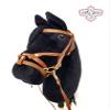Hobby Horse Big A3 (Horse on stick) with bridle as pictured (black) view 2