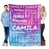 Dr.TOUGH Personalized Baby Blanket with Name for Girls Boys Customized Baby Blanket with Name for Kids Toddler Personalized Name Blankets Gifts for Birthday Christmas view 2