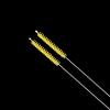 10 Pcs Straw Cleaner Brush Extra Long Nylon Pipe Tube Cleaning Brush for Glass Metal Straw Pot Spout Sippy Cup Bottle Yellow view 3