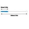 10 Pcs Drinking Straw Cleaning Brush Long Nylon Pipe Cleaner Brush for Glass Metal Straw Pot Spout Sippy Cup Bottle Tube Blue view 2