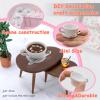 12 Sets Mini Coffee Cups Mini Dollhouse Cups Miniatures Tea Mups Food Kitchen Toys for DIY Decoration Craft Accessories (White) view 2