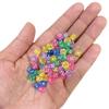 100PCS Small Transparent Clear dice Assorted 1/5" 5mm D6 Mini Dice Game Dot Square Dice Set view 1