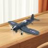 Aviation Enthusiasts' Delight: Fighter Plane Model Kit in 1:48 Scale, Navy Blue view 4