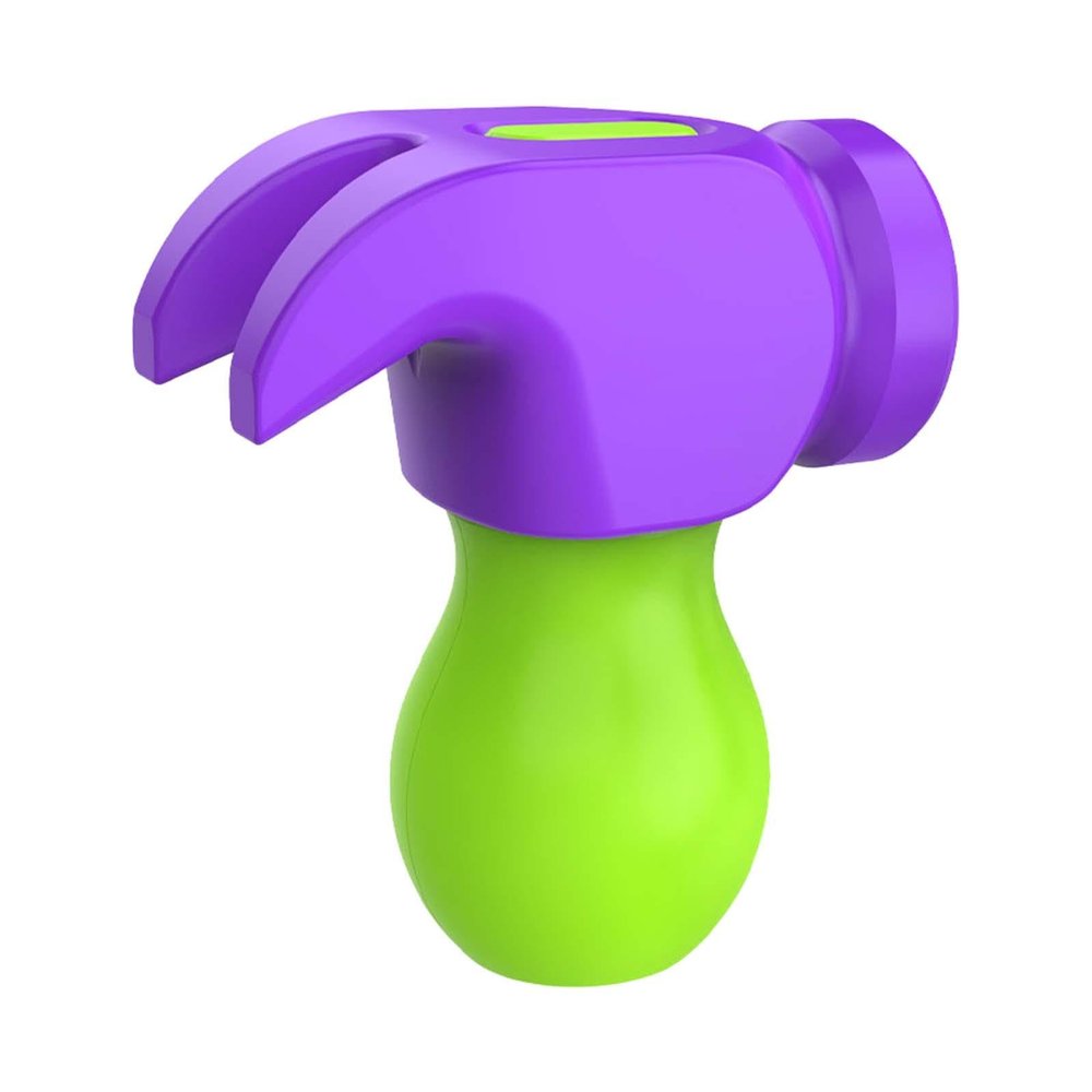 Radish Mallet Sensory Toy Set for Family Fun and Relaxation, Violet Green