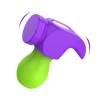 Radish Mallet Sensory Toy Set for Family Fun and Relaxation, Violet Green view 2