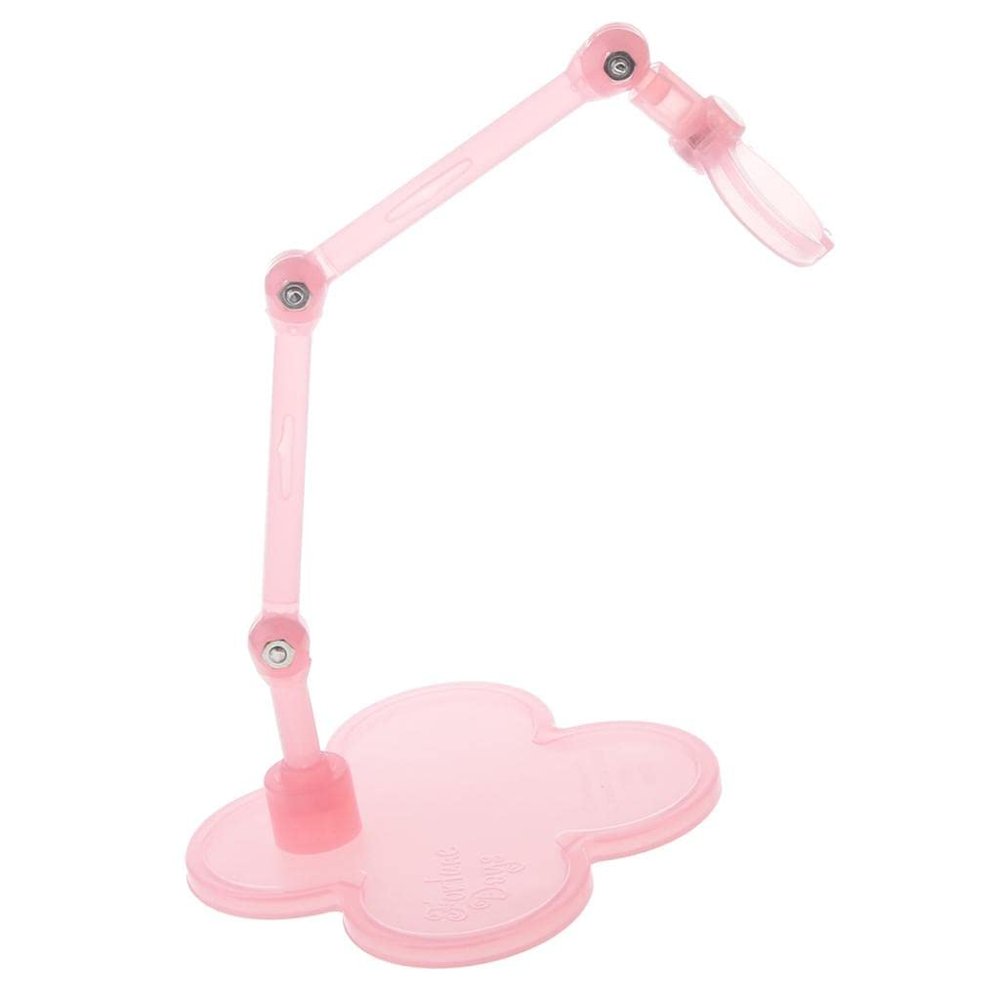 Adjustable Doll Stand Pink Display Holder for 12 Inch Blythe Licca Azone