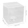 Acrylic Clear Piggy Bank, Transparent Money Saving Box with Glowing Light for Adults Kids, Ideal for Cash and Saving view 2