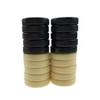 30 Pieces Backgammon Checkers Replacement Set Checker Board Games Playing Game Chips with 2 Dice (Black&Ivory 1.25 inch) view 4