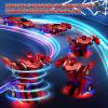 Spider Transform RC Cars Toys with Eye & Underbody Lights, 2.4GHz Remote Control Car One-Button Deformation, Fast 360Rotation Robot Toys Birthday Gifts for 3 4 5 6 7 8 9 10 Year Old Boys Age 4-7 8-12 view 3
