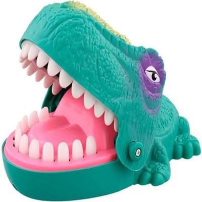 Dino Finger Bite Game, Funny Dinosaur Bite Finger Game