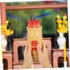 2 Sets Bamboo Hexagram Stick Fortune Divination Sticks Fortune Game Props Chien Tung Chinese Fortune Sticks Religious Wooden Stick Chinese Fortune Teller Bucket Prop Pillar Vintage/268 view 2