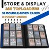2-Pack Premium 9 Pocket Card Binder for 288 Cards, Scratch Resistant Double Sided Trading Card Binder, Sleek Card Collection Album for Yu-Gi-Oh!, MTG, TCG, game cards & sports cards(Blue interior) view 4