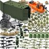 ALEYOOTECHE Modern Military Weapon Pack Building Block Toys for Swat Team Building Brick Weapon Set for Army Equipment Gear Sets Compatible with Mini Figure of Major Brand (220 pcs) view 1