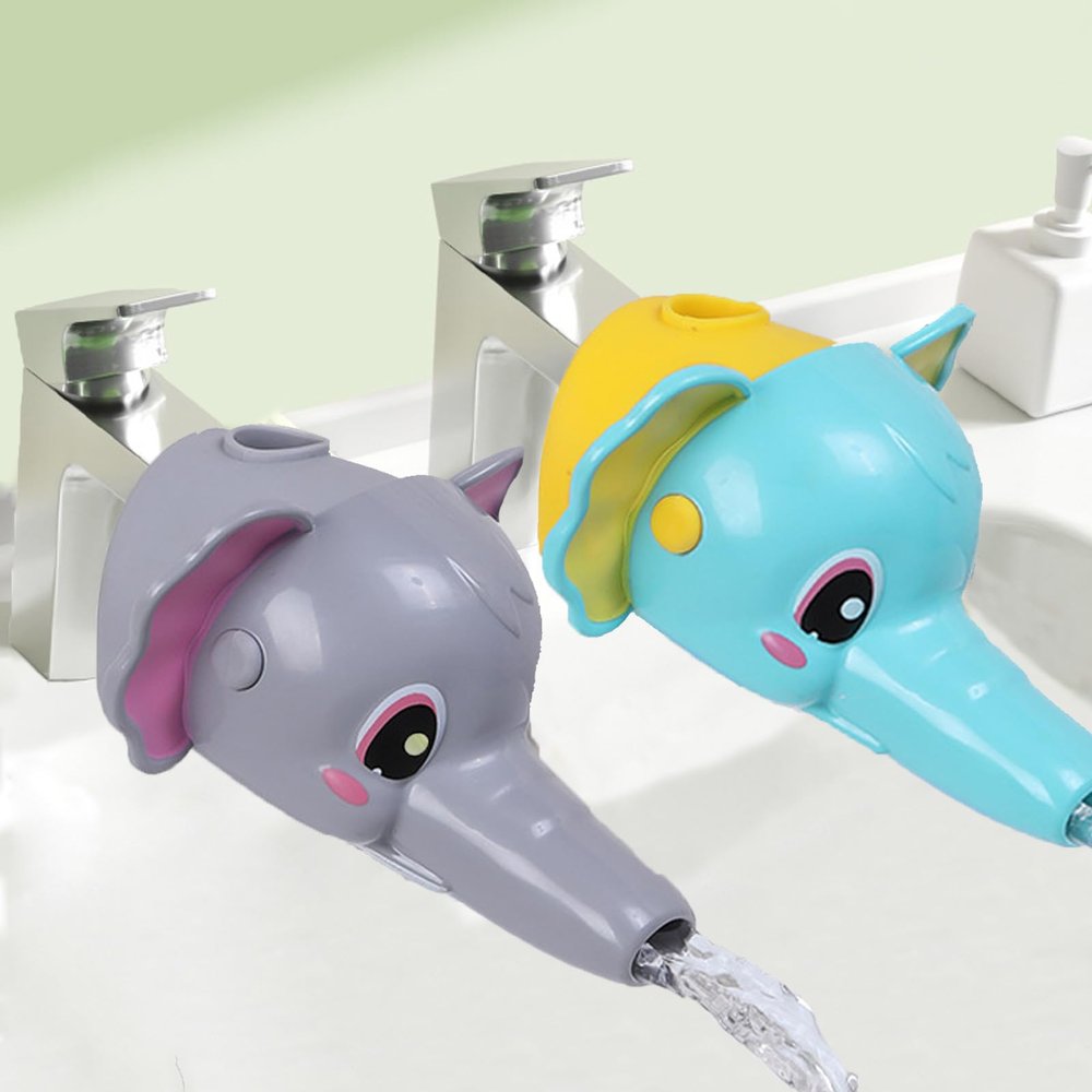 Faucet Extender for Toddlers, Toddler Faucet Extender Sink Extender for Toddlers Kids Faucet Extender for Sink-Grey Blue