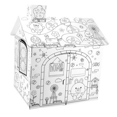 Creative Cardboard Playhouse ' Indoor Entertainment