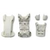 Body Frame for DJI Mini 4 Pro Upper/Middle/Bottom Shell for DJI Mini 4 Pro Drone Repair Spare Parts(2 in 1) view 2