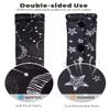 2 Pack Car Seat Belt Covers for Baby Kids, Reversible Soft Car Seat Shoulder Strap Pads, Seatbelt Cushion, Neck Strap Covers for Stroller, Carrier, Pushchair (Black Star) view 3