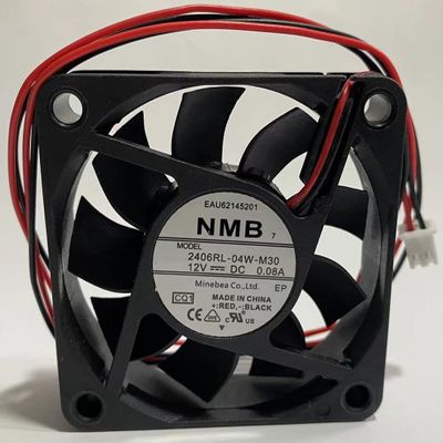 2406RL-04W-M30 12V 0.08A 6CM 6015 Cooling Fan for 2406RL-04W-M30 Fan