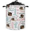 Princess Personalized Baby Laundry Basket Custom Name African American Nursery Hamper Collapsible Kids Laundry Hamper with Handles Black Girl Organizer for Clothes Storage Baby Gift Baskets view 1