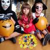 100 Pieces Pirate Treasure Toys with Storage Bag Include Gold Gems Fake Gold Toys for Pirate Party Decorations view 3