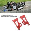 Alomejor Set of 2PCS Aluminum Alloy Front Lower Swing Arm, Upgrade Parts with Superior Rigidity and Durability for 1/14 14209 14210 view 2