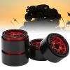 Alomejor 1:10 Drift Car Wheel Rims, Aluminium Alloy RC Vehicle Wheels for 1.9 Inch Tyres Tougher Wheel view 3