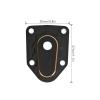 2Pcs Rc Outer Portal Cover Track Covers Car Brass Black Automobile Housing Vehicle Outer Cover Replacement for for Axial for Utb18 Door Shaft, Steering Wheel Covers view 2