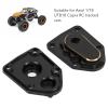 2Pcs Rc Outer Portal Cover Track Covers Car Brass Black Automobile Housing Vehicle Outer Cover Replacement for for Axial for Utb18 Door Shaft, Steering Wheel Covers view 4