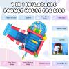 17FT(L) Commercial Grade Bounce House for Kids,100% PVC Inflatable Bounce House w/1100w Blower, Large Adult Bouncy House with 2 Slide, Ball Pit, Climbing Wall for Outdoor Play(17x14.5x9FT) view 4