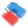 Nurnesy 1/10 Scale Simulation Gas Fuel Can Set Plastic Mini Fuel and Mini Gas Can for SCX10 1/10 RC Crawlers (Red+Blue) view 2