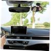 PLAFOPE 360degree Rearview Mirror Suction Cup High Definition Car Monitor for Safe Observation All Vehicles view 2