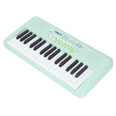 32 Keys Multifunctional Kids Electronic Keyboard 16 Tones 10 Rhythms 10 Demos Portable Piano Volume Control Dual Speakers (1)