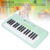 32 Keys Multifunctional Kids Electronic Keyboard 16 Tones 10 Rhythms 10 Demos Portable Piano Volume Control Dual Speakers (1) view 3
