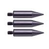 3pcs quality 50mm length mini Pole Point tip for mini prism - 1/4" Thread Stainless Steel Dia.12mm(Standard) view 1