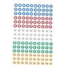 Luwecf 150 Pieces Bingo Balls Bingo Balls Only Replace Parts Ball Games Raffle Balls Tally Ball for Birthday Entertainment Home view 1