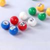 Luwecf 150 Pieces Bingo Balls Bingo Balls Only Replace Parts Ball Games Raffle Balls Tally Ball for Birthday Entertainment Home view 2