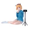 LUNK MEMcho Figure Sitting Position Statue 10cm Anime Noodle Stopper Action Figures Model Ornaments Desktop Collection Gifts for Fans view 1