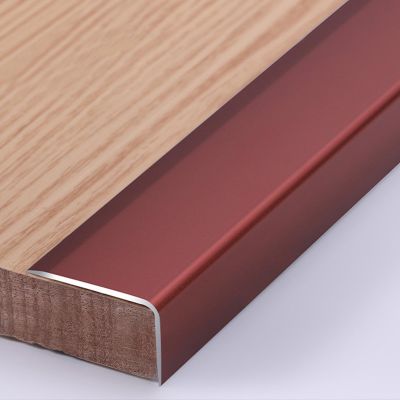 JIXDILO Aluminum Corner Guards, 2PCS Wall Corner Edge Protector, Safety Stair Edge Protector, L-Shaped Molding Trim for Wall Table Door Frame Protection Decor(L51.2 xW1.4 xH0.8, Rose Gold)