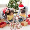 Leezead Christmas Bingo Game Cards for Kids Adults, 24 Players Xmas Party Bingo Games for School Office Family Large Group Christmas Party Activities Supplies view 4