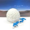 3D Printed Baby Dragon with Dragon Egg, Articulated Crystal, Clover, Easter, Gemstone, Orchid, Rose, Sushi Woodland Baby Dragon, Fidget Toy Dragon, Executive Desk Toy BD007WB (Orchid Baby Dragon) view 2