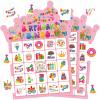 Leezead Birthday Bingo Game Cards for Party, 24 Players Birthday Party Bingo Games for School Office Family Large Group Party Activities Supplies view 1