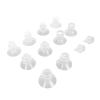 10pcs Breast Pump Flange Inserts, Wearable Breast Pump Silicone Flange with Duckbill Valve 13mm 15mm 17mm 19mm 21mm view 4