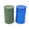 Bnineteenteam Metal Mini Oil Drum Decoration, Exquisite Design Blue Green Cylinder, for 1/10 RC Crawler (Blue Green view 3