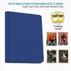 16 Pocket Card Binder, 1000+ Premium Zip Trading Card Binder, Double Sided Pocket Card Binder Album, Ringless Card Folder for MTG, TCG, Sports Card (Blue, 16Pockets) view 3