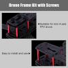 UPALDHOU Drone Frame Kit with Screws, 2Types 250MM Quadcopter FPV Aircraft Drone Frame Kit RC Accessory for QAV250 (Carbon Fiber Look) view 3