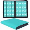 1000+ Pockets Trading Card Binder, 16 Pocket Ringless Side Loading Card Holder Album, Trading Card Album Fit for YuGiOh, MTG, TCG, Game, Sports Cards, Business Cards (Sky Blue) view 1